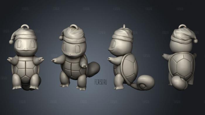 POKEMON squirtle hat stl model for CNC