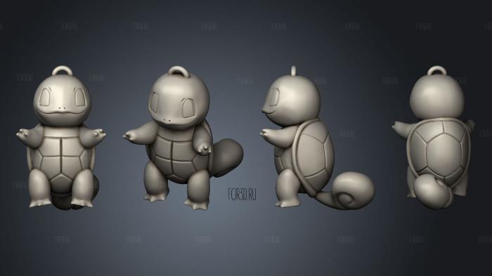 POKEMON squirtle stl model for CNC