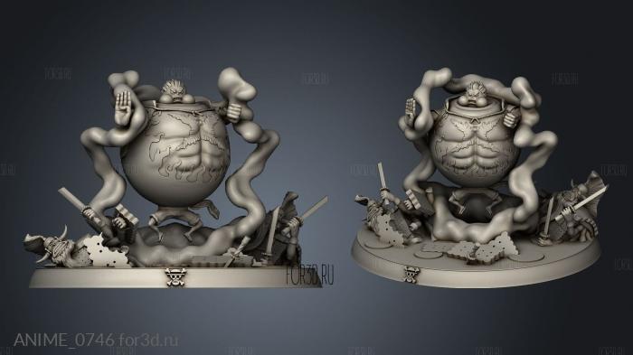 luffy tankman tank Man stl model for CNC