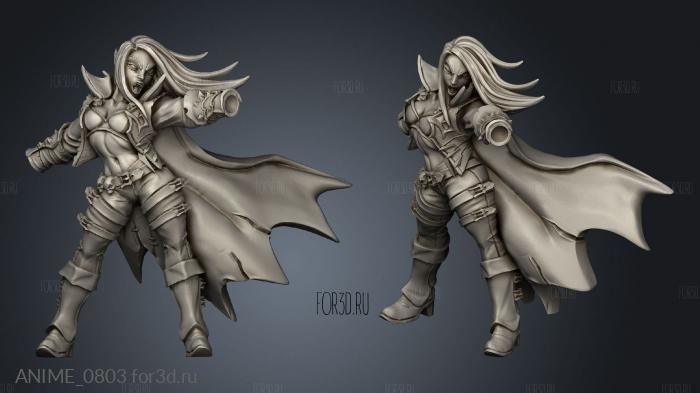 Soul Vampires Bloodseeker male stl model for CNC