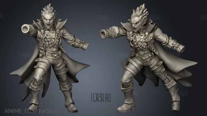 Soul Vampires Bloodseeker male stl model for CNC