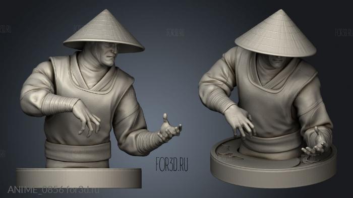 Raiden Vs Shang Tsung stl model for CNC