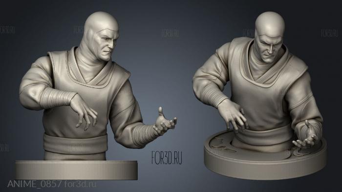 Raiden Vs Shang Tsung stl model for CNC