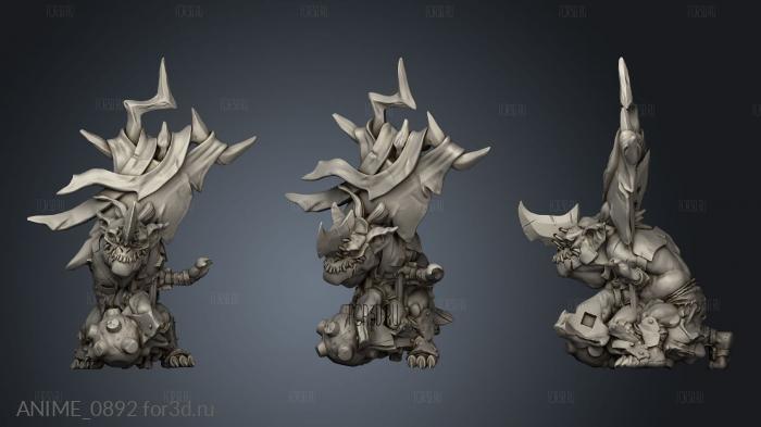 SAVAGE Ecs Goblin Command stl model for CNC