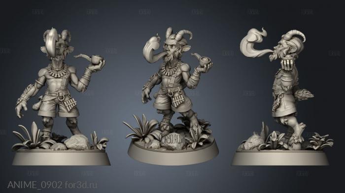 Satyrs satyr stl model for CNC