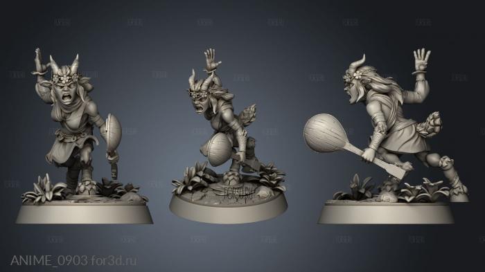 Satyrs satyr stl model for CNC