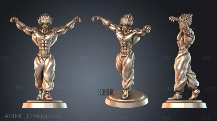 ANIME_1294 3d stl модель для ЧПУ