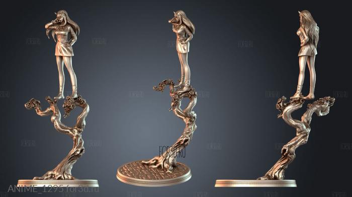 ANIME_1295 3d stl модель для ЧПУ