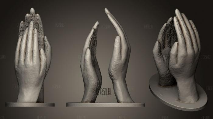 The Hands of Justice by Tanya Russell stl model for CNC