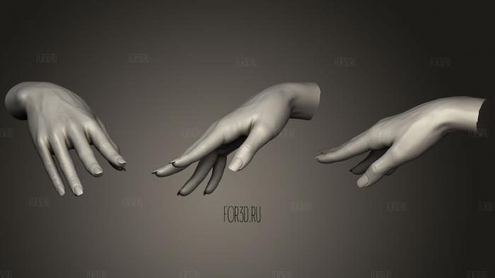 Female Hand Sculpt 4