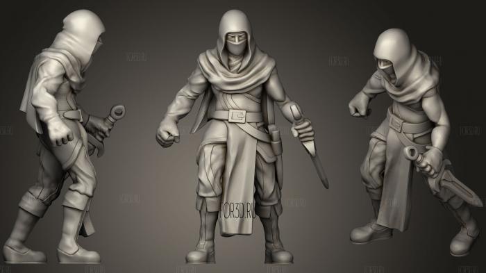 Human Rogue Miniature