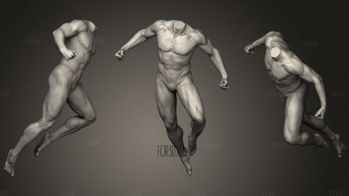 Male Full Body Sculpt Pose 10