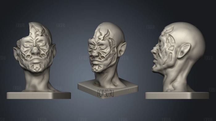 Android Zombie! stl model for CNC