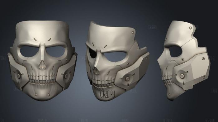 Die hardman mask death stranding 3d stl модель для ЧПУ