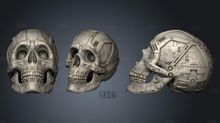 Duncans Skull 3d stl модель для ЧПУ