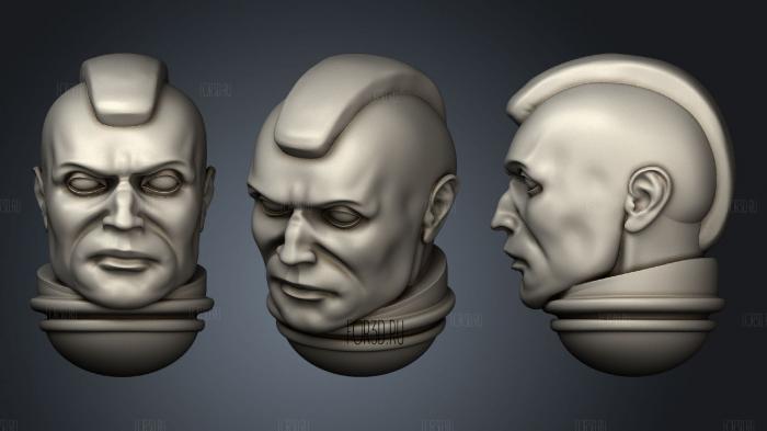 Heads stl model for CNC