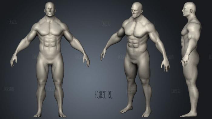 Strong Male Base Mesh