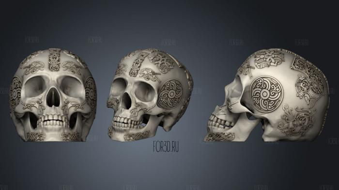 Viking Skull 2