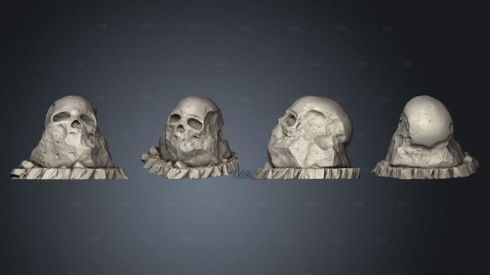 Pre Giant Skull Stones  03 3d stl модель для ЧПУ