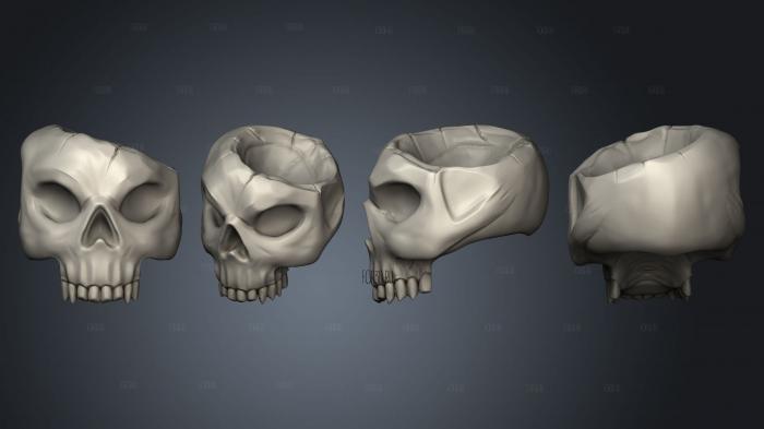 Skulls Skull 5 stl model for CNC