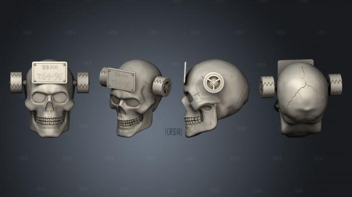 ebisu skull dorohedoro stl model for CNC