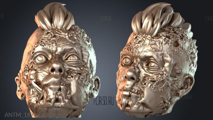 ANTM_1876 stl model for CNC