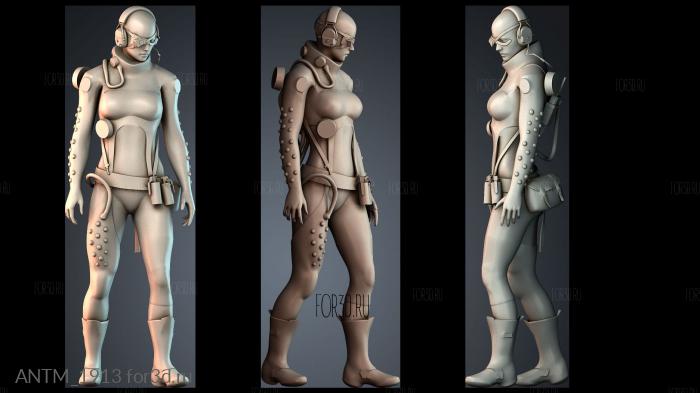 ANTM_1913 3d stl модель для ЧПУ