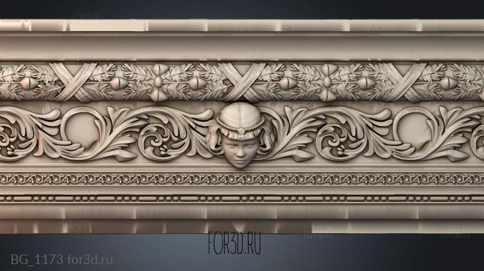 BG_1173 3d stl модель для ЧПУ