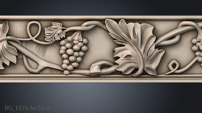 BG_1176 3d stl for CNC
