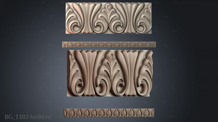 BG_1183 3d stl модель для ЧПУ
