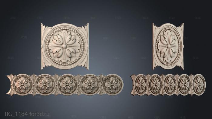 BG_1184 3d stl for CNC
