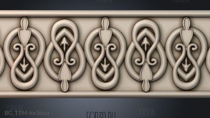 BG_1194 3d stl for CNC