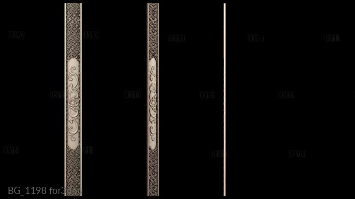 BG_1198 3d stl for CNC