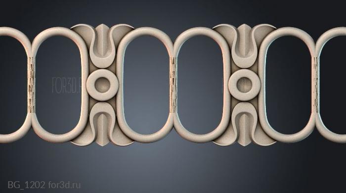 BG_1202 3d stl for CNC