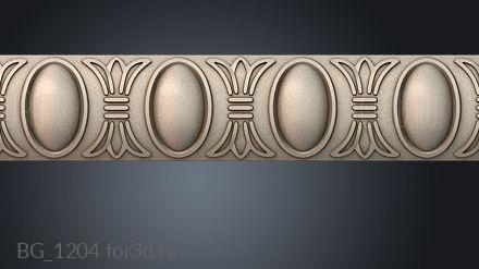 BG_1204 3d stl for CNC