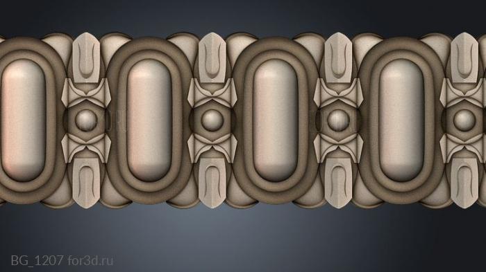 BG_1207 3d stl for CNC