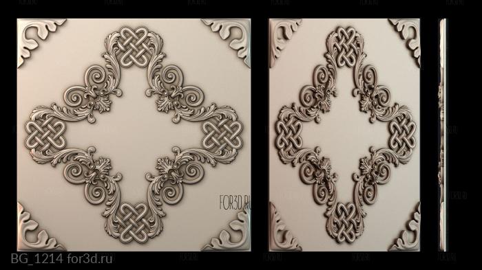 BG_1214 3d stl модель для ЧПУ