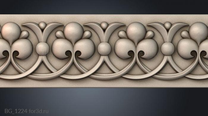 BG_1224 3d stl for CNC