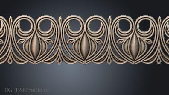 BG_1280 3d stl for CNC
