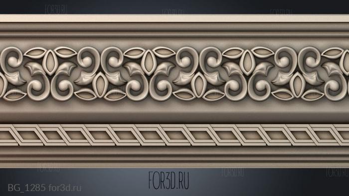 BG_1285 3d stl for CNC