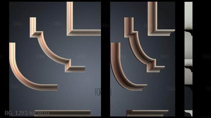 BG_1293 3d stl for CNC