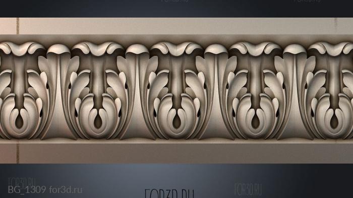 BG_1309 3d stl for CNC