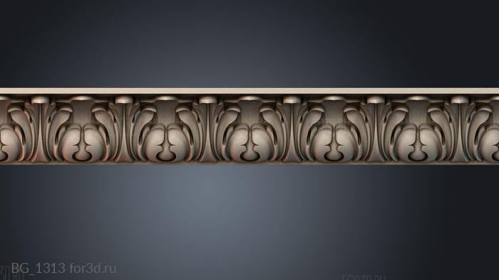 BG_1313 3d stl for CNC