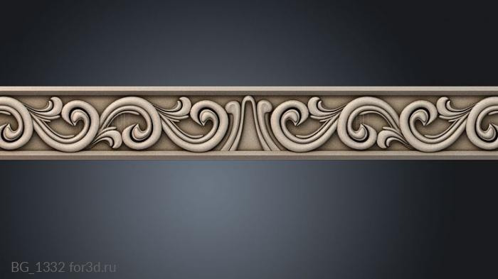 BG_1332 3d stl for CNC