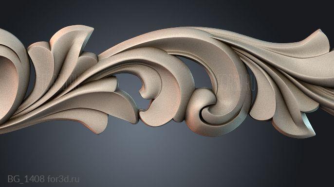 BG_1408 3d stl for CNC