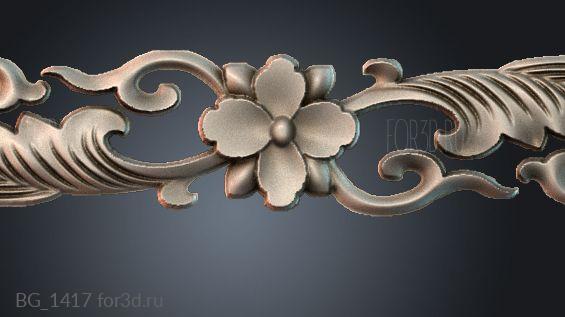 BG_1417 3d stl for CNC