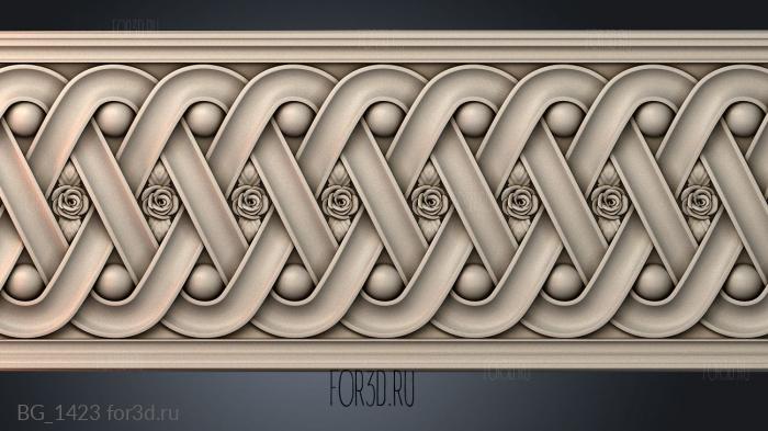 BG_1423 3d stl for CNC