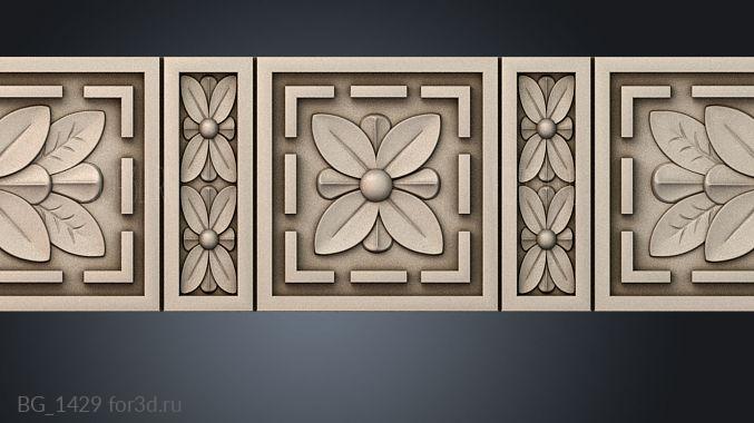 BG_1429 3d stl for CNC