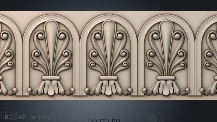 BG_1431 3d stl модель для ЧПУ