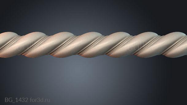 BG_1432 3d stl for CNC